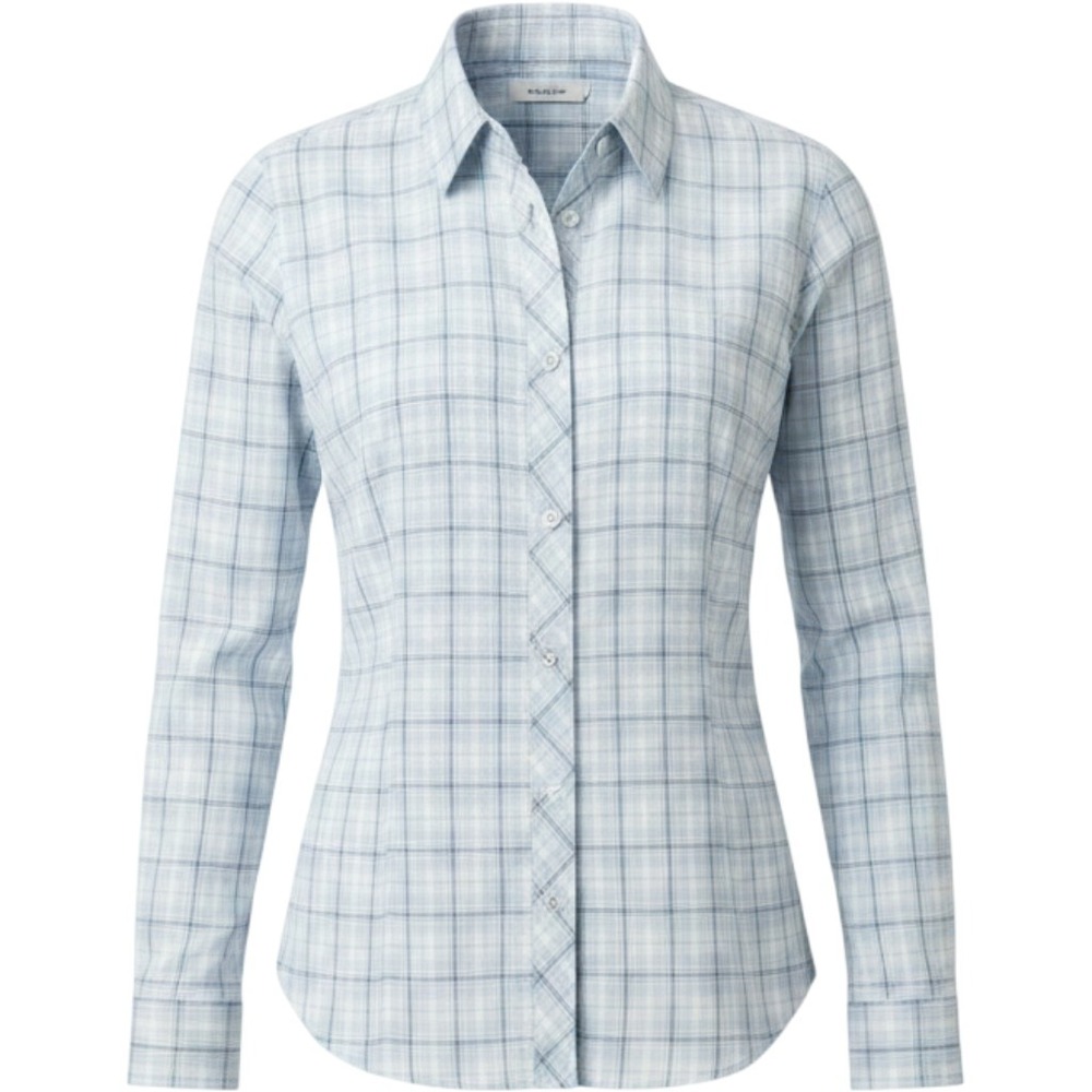 Simms Fishing Shirt XL Blue Plaid Mango Creek Lodge Roatan Long Sleeve Mens
